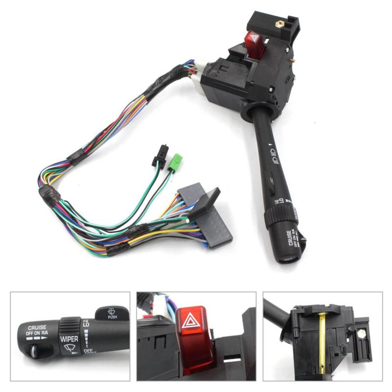 Interruptor Multifunción de Señal de Giro Nakuuly para Chevrolet Silverado Tahoe y Yukon