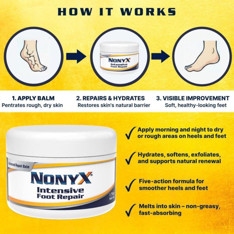Bálsamo Reparador Intensivo para Pies NONYX 50 ml