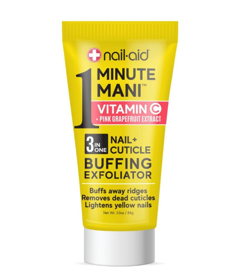 Nail-Aid Exfoliante 3 en 1 para Uñas y Cutículas 84 g