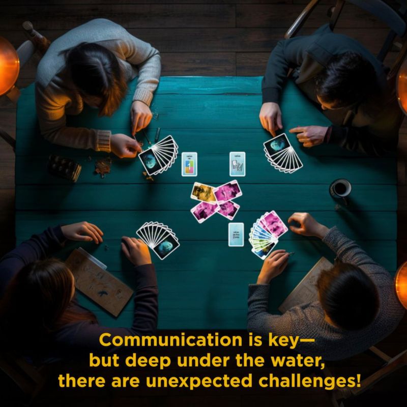Juego de cartas Thames & Kosmos The Crew - Mission Deep Sea