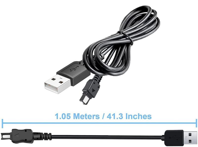 Cable de alimentación USB TKDY CA-110 para Canon VIXIA HF R800 R700 R500