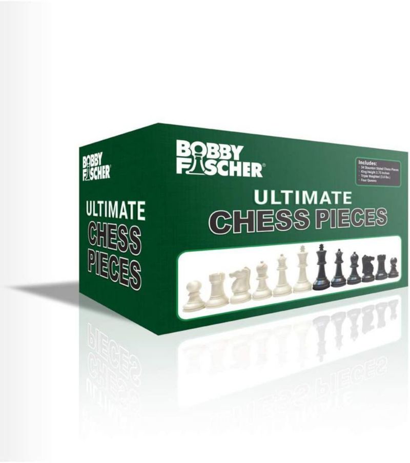 Set de ajedrez WE Games Bobby Fischer Ultimate Staunton
