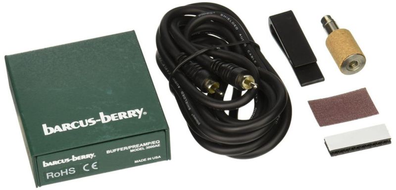 Micrófono Barcus Berry 6100 Electret Flute