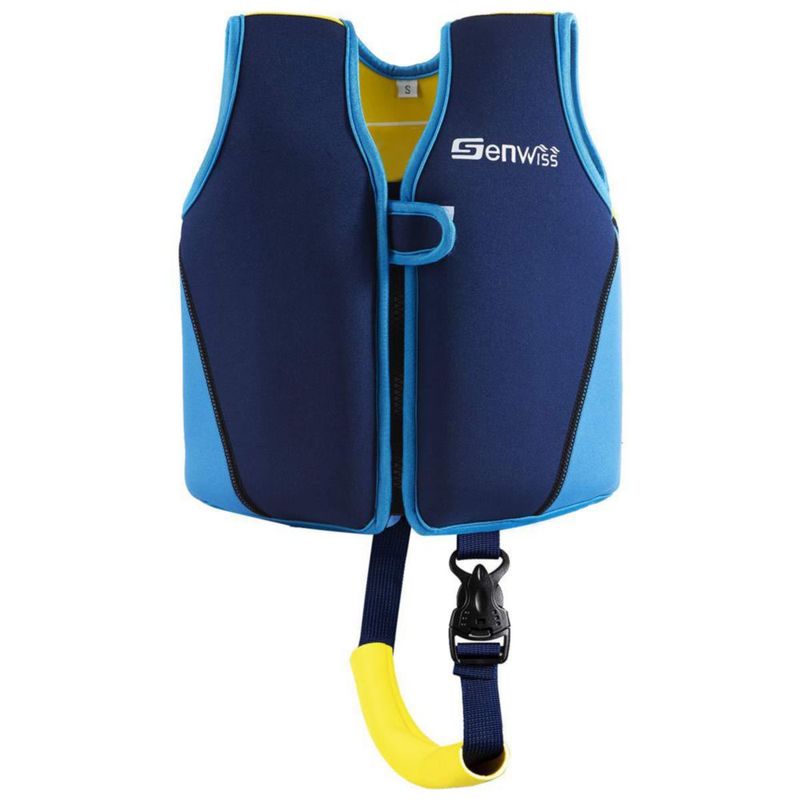 Chaleco de Natación Genwiss Pequeño 9-13 kg Flotador para Niños Pequeños Azul