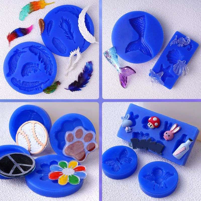 Kit de moldes de silicona LET'S RESIN 30A 200 ml Platino