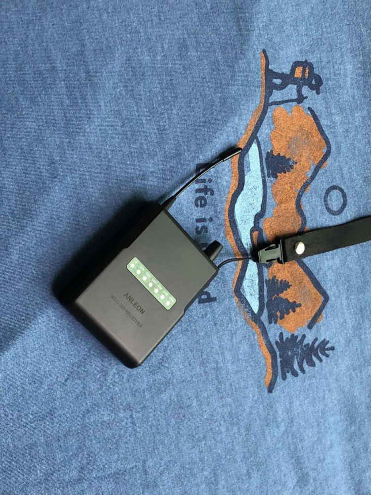 Sistema de Guía Turística ANLEON MTG-200 Inalámbrico 915 MHz 4Rx