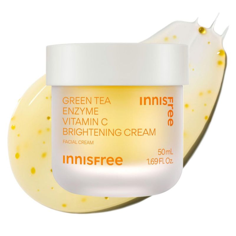 Crema facial innisfree Té verde con Vitamina C 50 ml