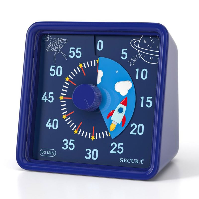 Temporizador visual Secura de 60 minutos para niños y aulas