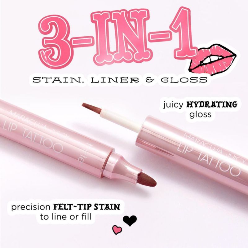 Color de labios Tarte Maracuyá Juicy Lip Tattoo (Madreselva)