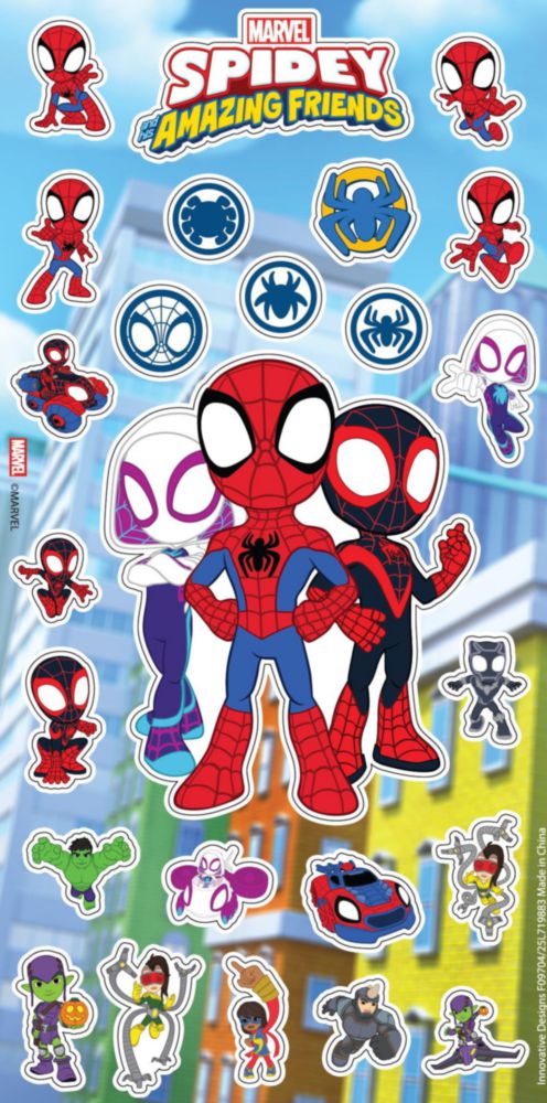 Libro para colorear Marvel Spidey y Amigos – Set de Vengadores