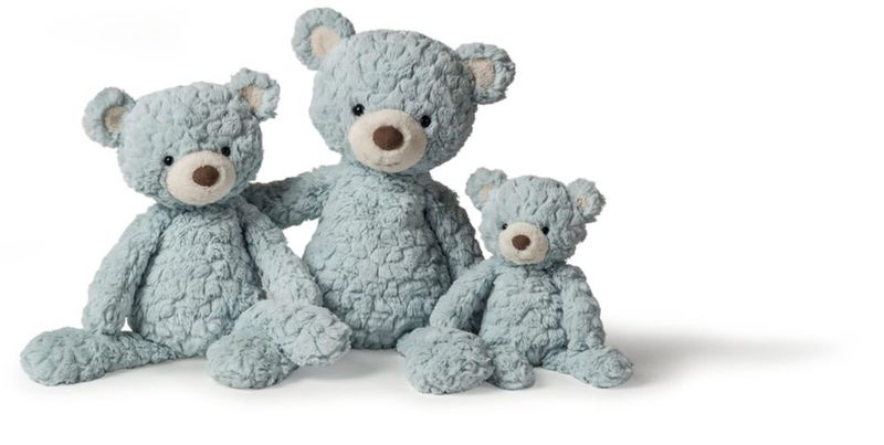 Oso de Peluche Mary Meyer 28 cm Azul Mar (Colección Putty)