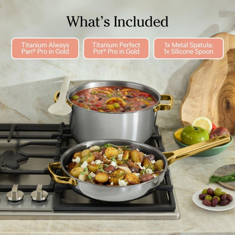 Set de Cocina Our Place Titanium Pro 6 Piezas Duo