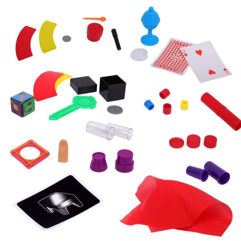 Set de trucos mágicos Playkidz con más de 15 trucos para niños x12