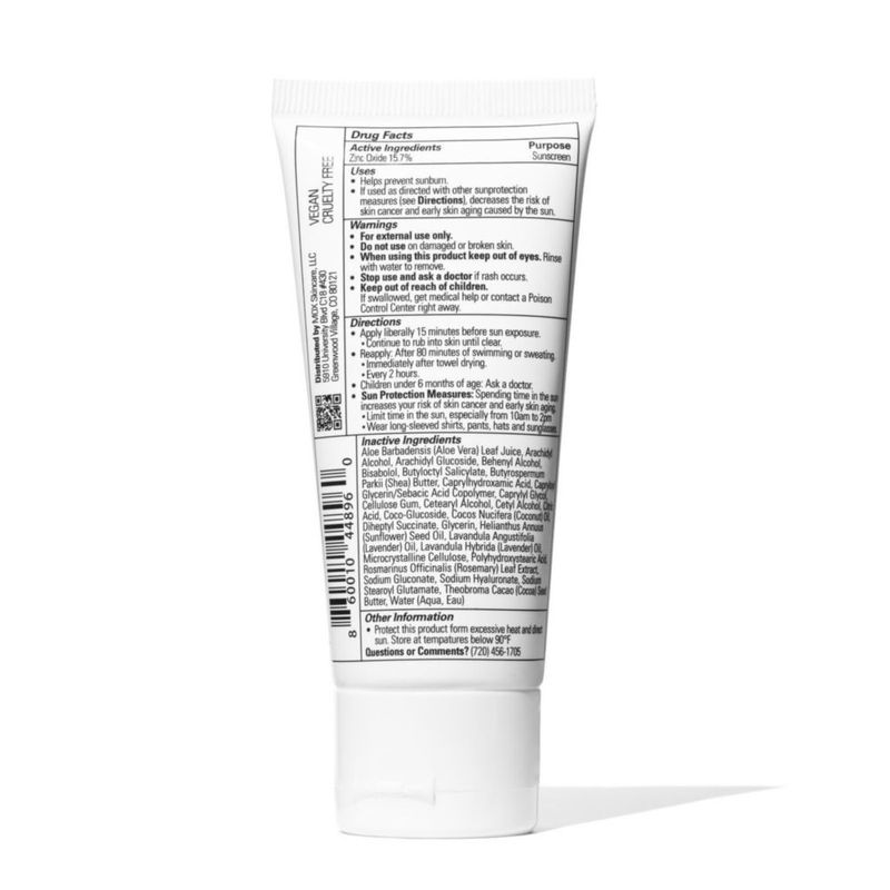 Protector Solar Mox 60 ml SPF 30 Mineral con Óxido de Zinc