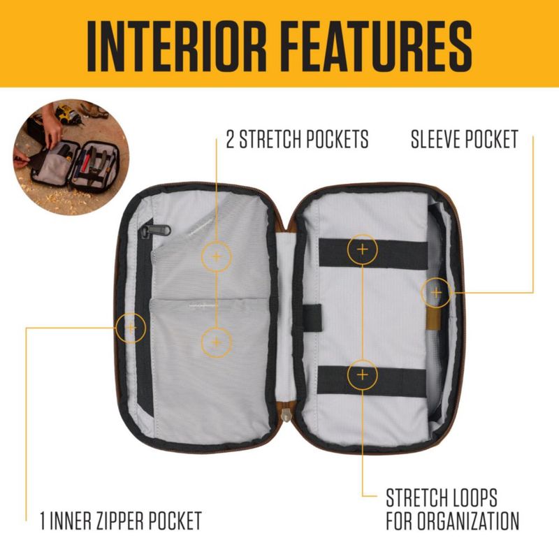Organizador de Herramientas Carhartt 17 cm × 25 cm × 8 cm Marrón