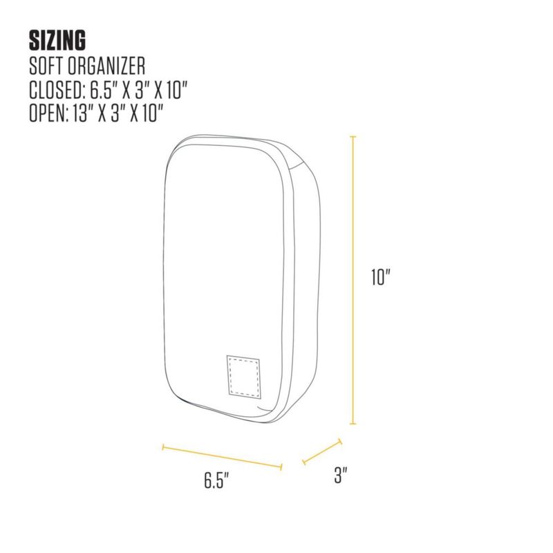 Organizador de Herramientas Carhartt 17 cm × 25 cm × 8 cm Marrón