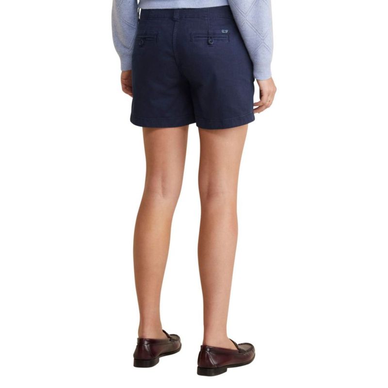 Shorts Vineyard Vines de 9 cm con patrón de espiga azul marino náutico
