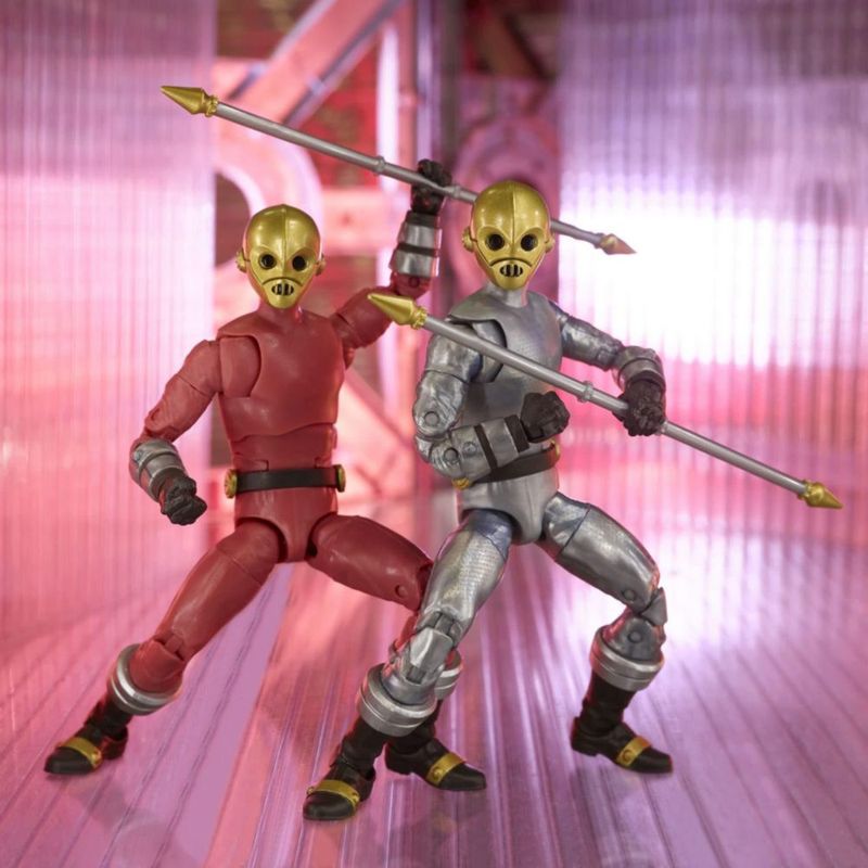 Figuras de acción Hasbro Power Rangers Zeo Cogs paquete de 2 unidades 15 cm