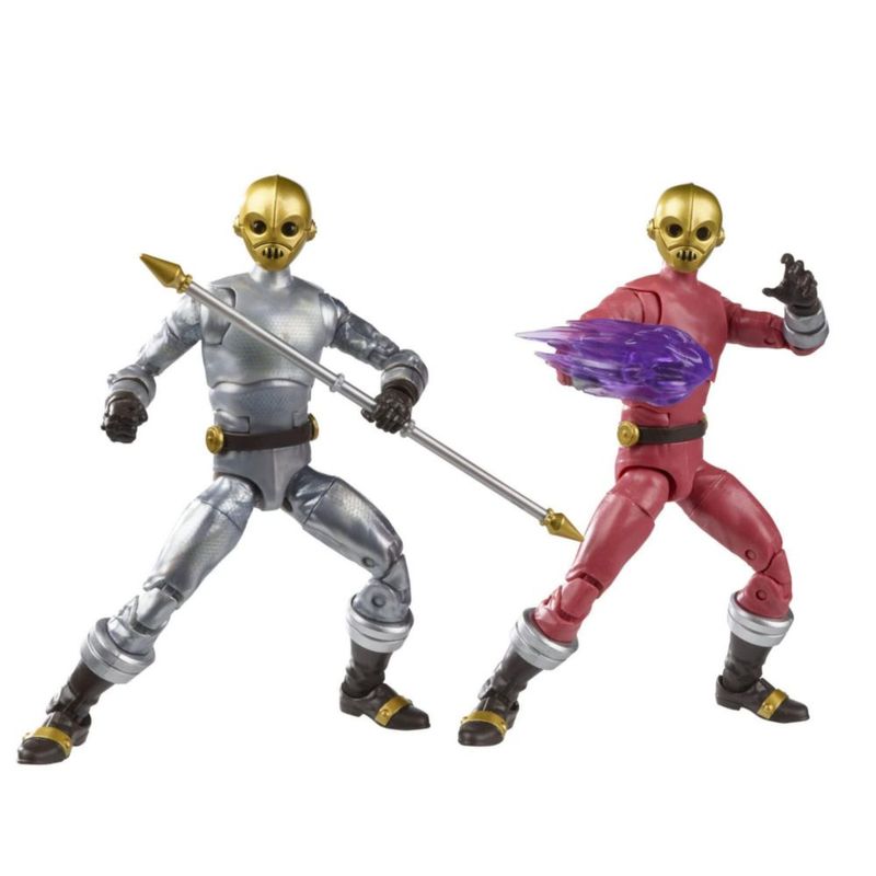 Figuras de acción Hasbro Power Rangers Zeo Cogs paquete de 2 unidades 15 cm