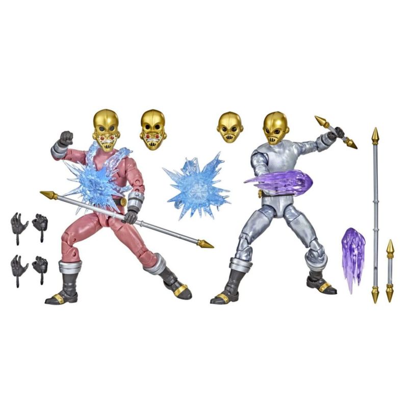 Figuras de acción Hasbro Power Rangers Zeo Cogs paquete de 2 unidades 15 cm