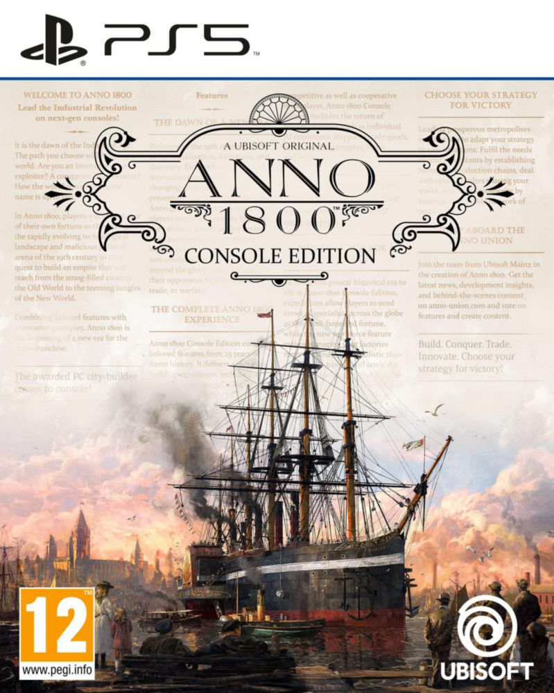 Videojuego Ubisoft Anno 1800 Edición de Consola (PS5)
