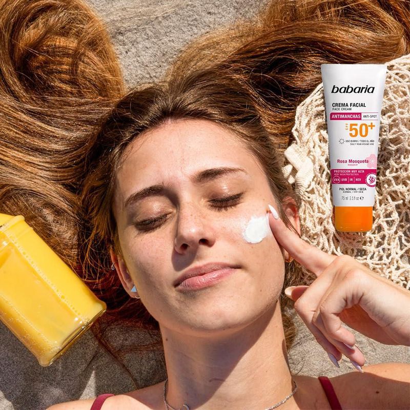 PROTECTOR SOLAR Babaria 75 ml SPF50+ Fluido Antimanchas
