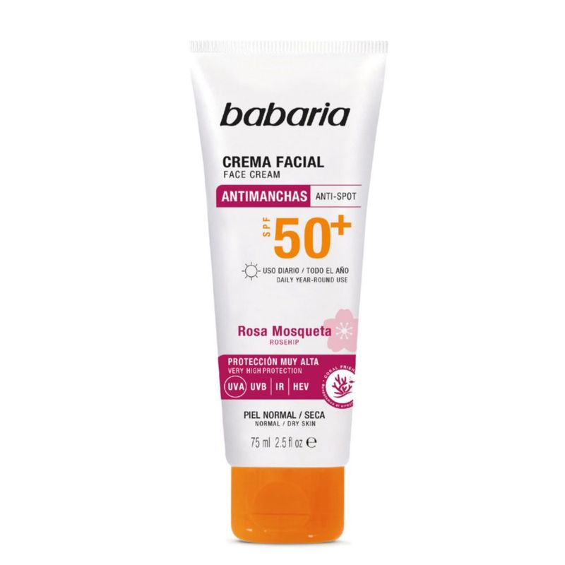 PROTECTOR SOLAR Babaria 75 ml SPF50+ Fluido Antimanchas