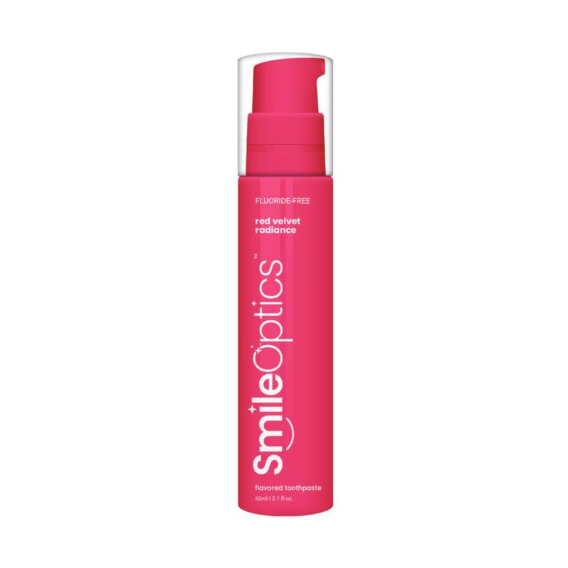 Pasta de dientes Smile Optics 60 ml Red Velvet sin flúor