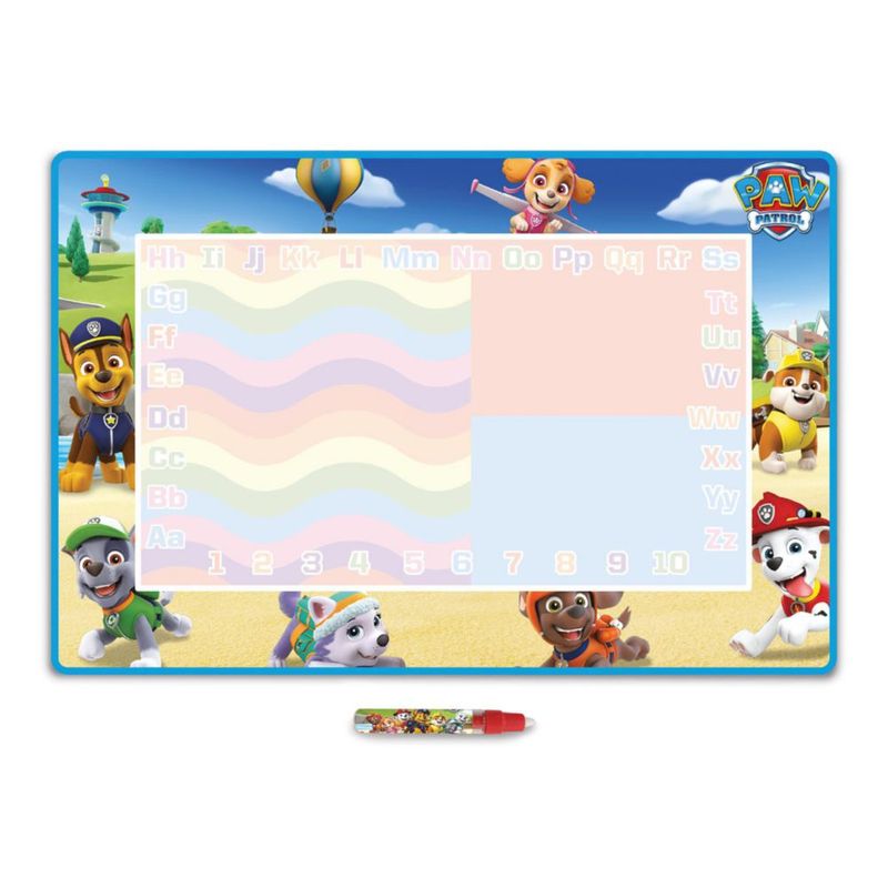 Alfombrilla de Dibujo Reutilizable Paw Patrol Aqua