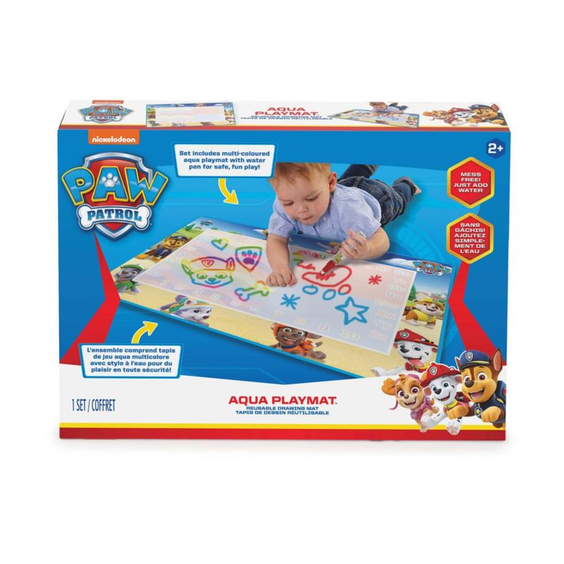Alfombrilla de Dibujo Reutilizable Paw Patrol Aqua