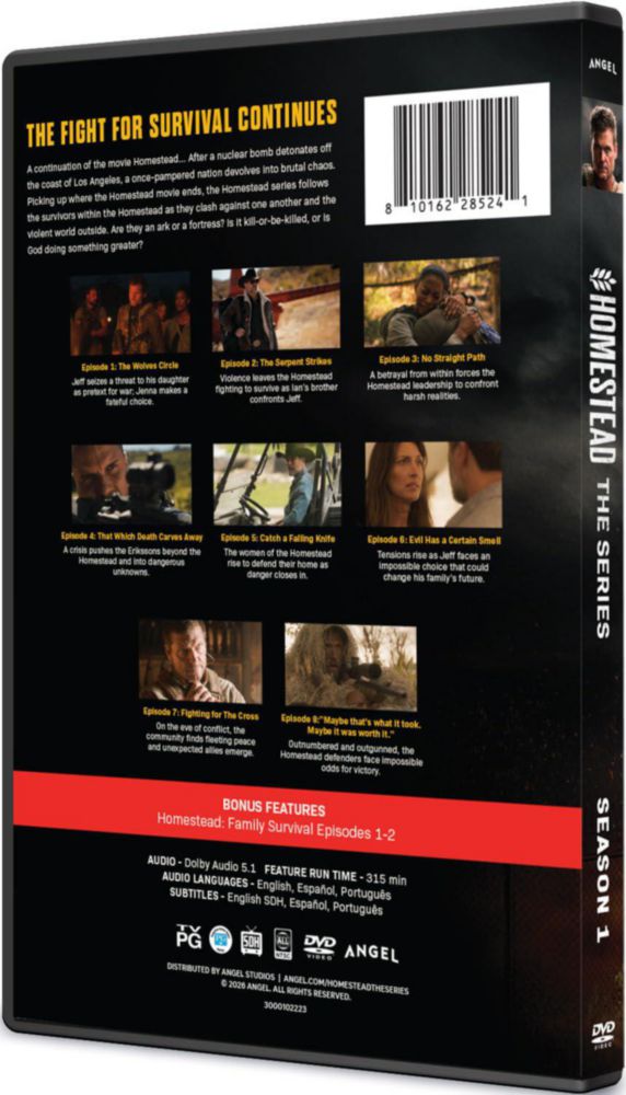 Serie de TV ANGEL STUDIOS Homestead: Temporada 1 (DVD)