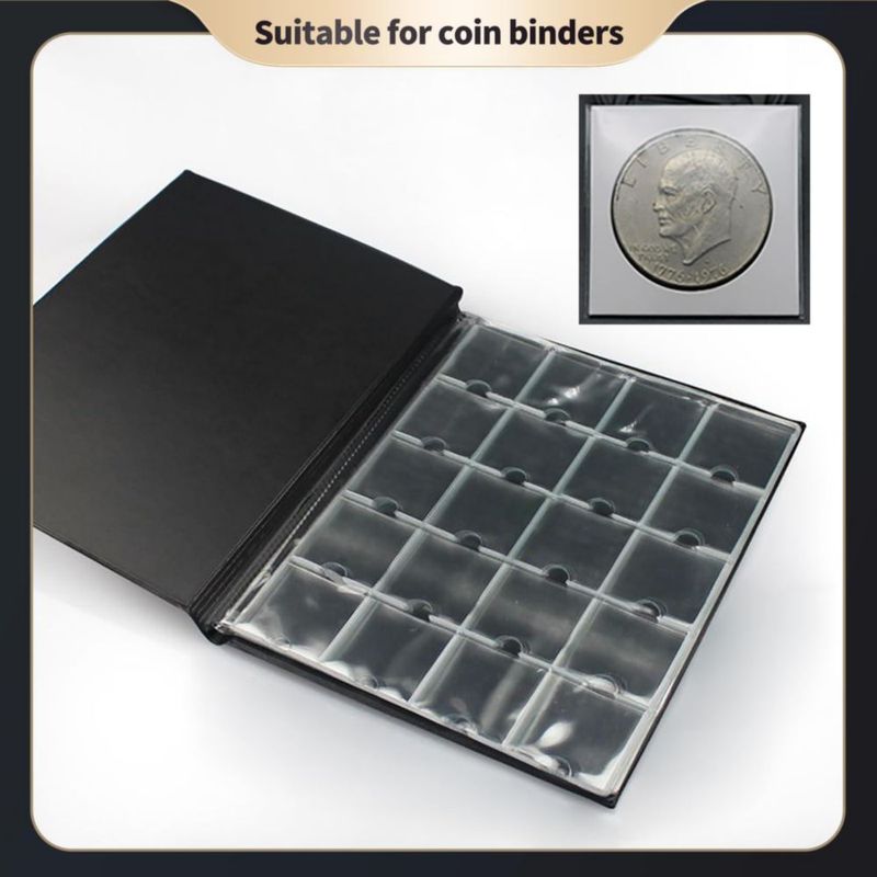 Fundas para monedas Magiarcana 2x2 1000 piezas Autocierre