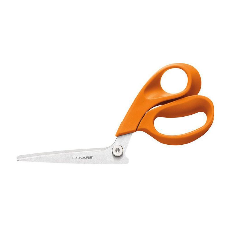 Tijeras Fiskars 20 cm Naranja RazorEdge para Tela