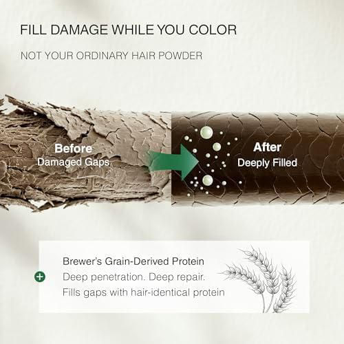 Tinte para Cabello TITAD Marrón Natural - Pack de 3 Paquetes