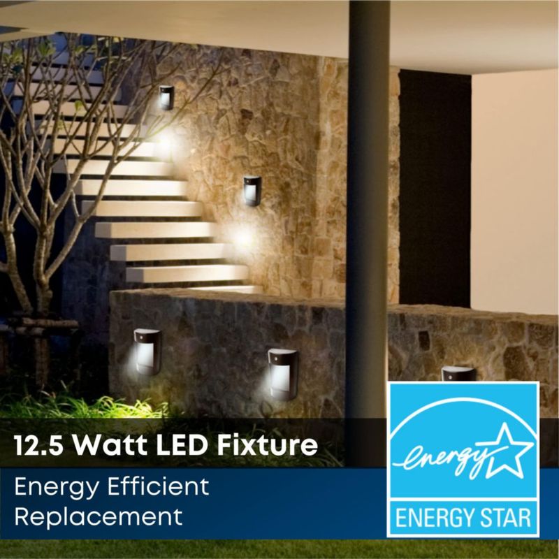 Lámpara de pared para exteriores Feit Electric Half Moon 12 W 250 lúmenes