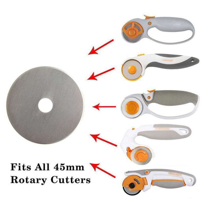 Cuchillas de rueda KISSWILL 45 mm (paquete de 10)