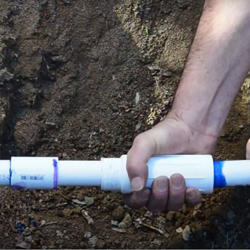 Acoplamiento de PVC NDS 76 cm Blanco para Reparación de Expansión 3 pulgadas