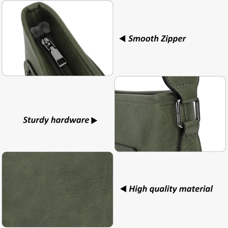 Bolso Bandolera TANTOMI 28 × 8 × 27 cm Cuero PU