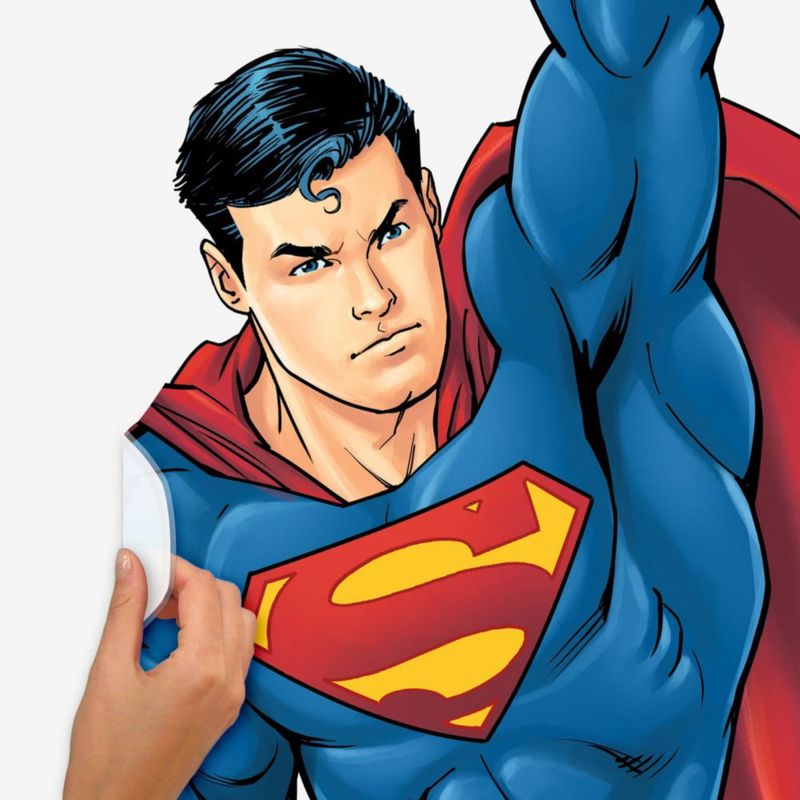 Calcomanías de Pared RoomMates Superman Global Hero Autoadhesivas