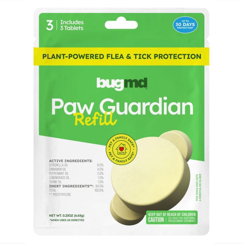 BugMD Paw Guardian Recarga 3 unidades 66 g