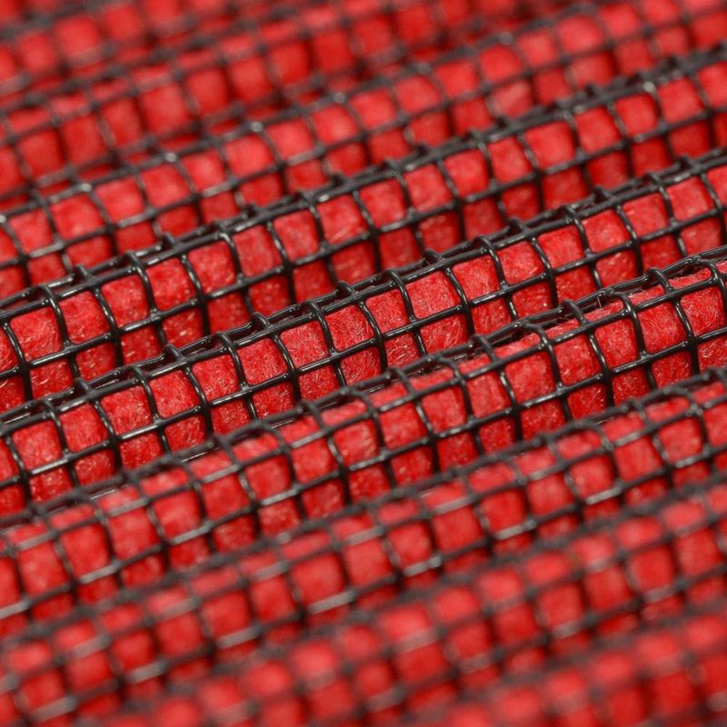 Filtro de aire DNA MOTORING panel desmontable lavable rojo
