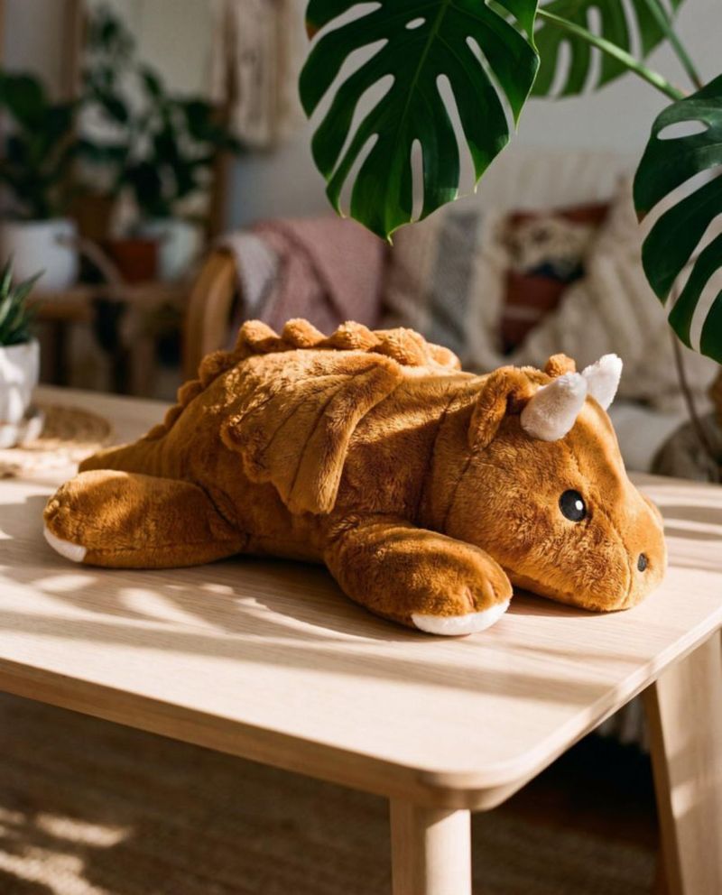 Peluche Brease Dragón Naranja 23 kg 64 cm