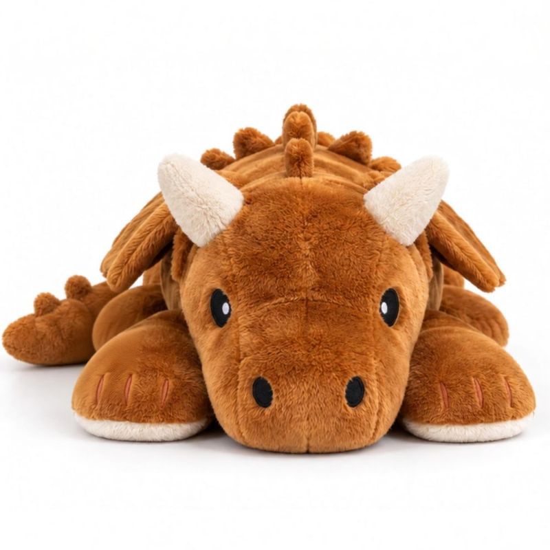 Peluche Brease Dragón Naranja 23 kg 64 cm
