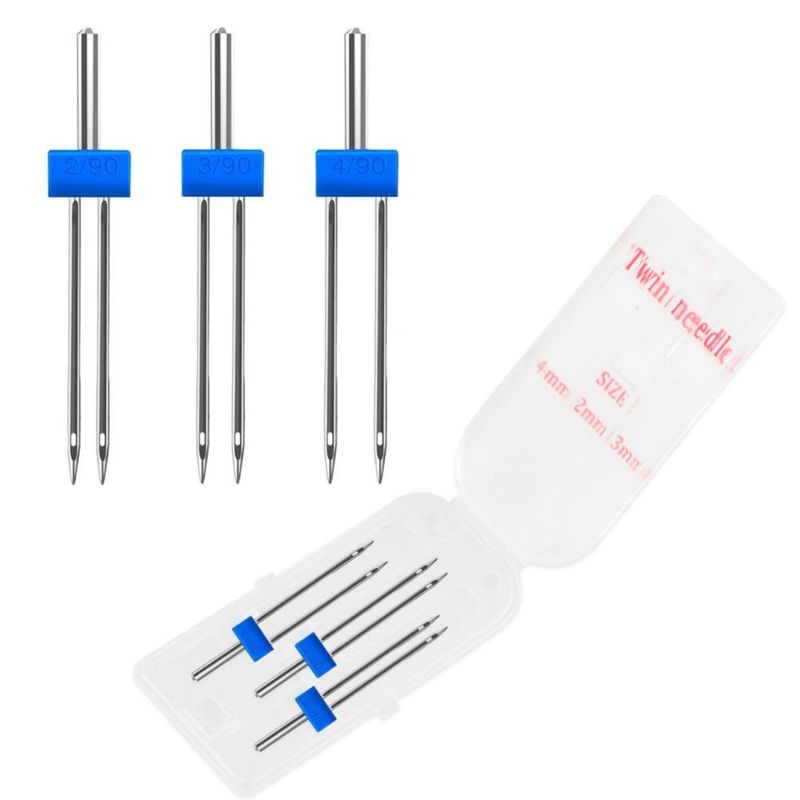 Agujas para máquina de coser SINSETU - Pack de 9 (2/90 3/90 y 4/90)