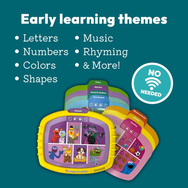 Cottage Door Press – Tableta de actividades Plaza Sésamo con Elmo