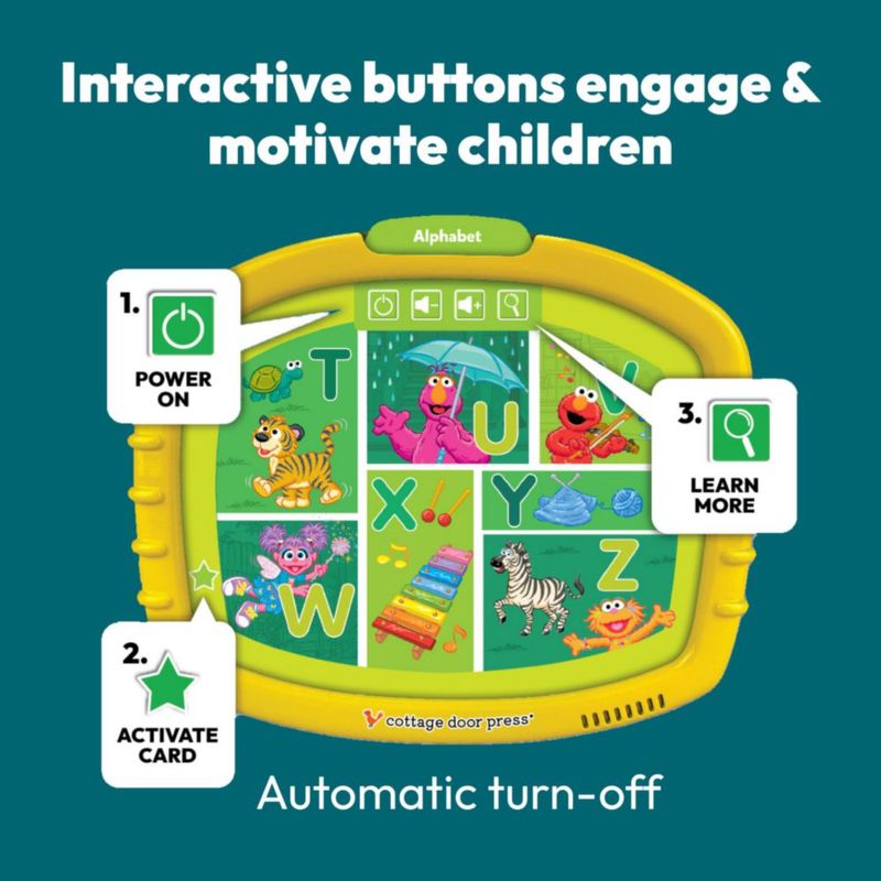 Cottage Door Press – Tableta de actividades Plaza Sésamo con Elmo