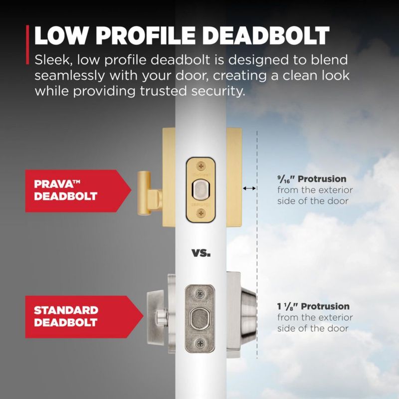 Cerradura de puerta Kwikset latón satinado SmartKey – Kit de reconfiguración