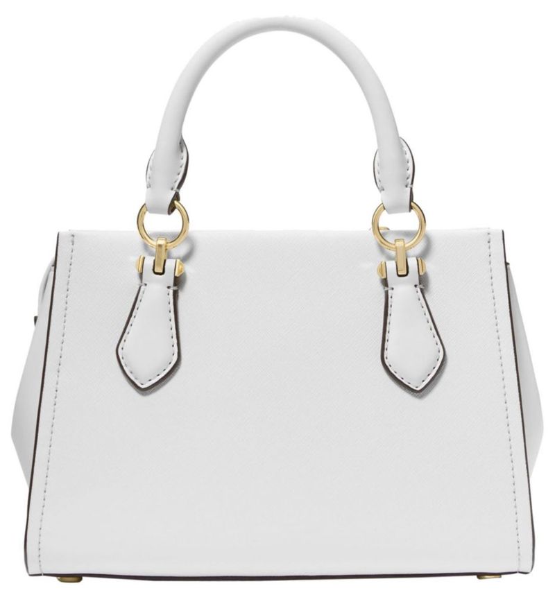 Bolso de mano Michael Kors Marilyn Small en blanco óptico