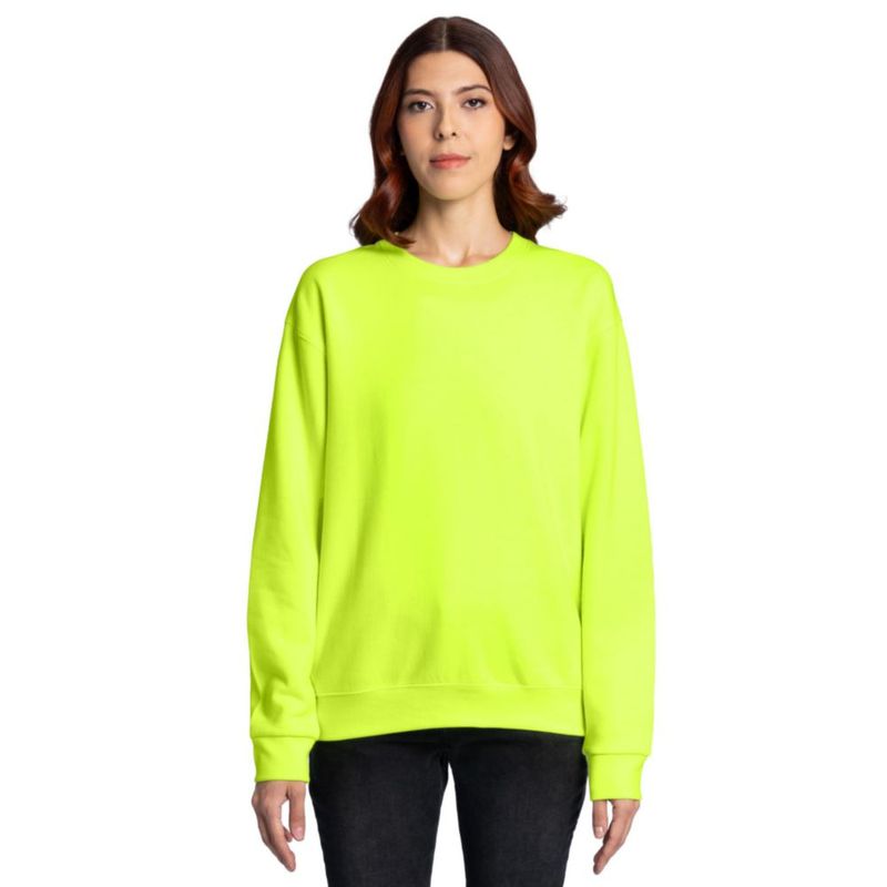 Sudadera Fruit of the Loom XL Verde Seguridad