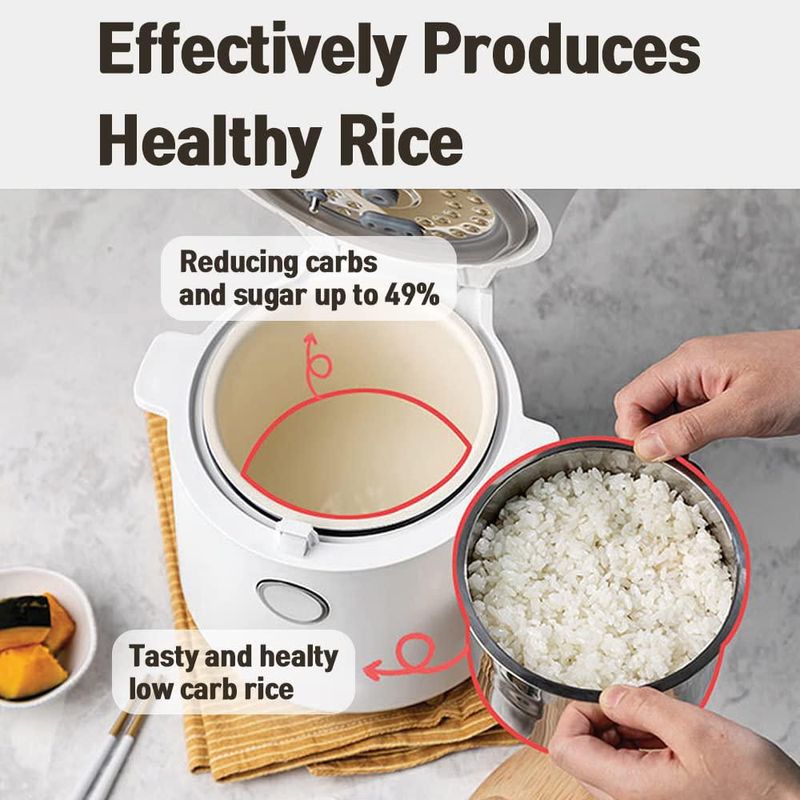 Arrocera BANU 3 tazas – arroz blanco bajo en carbohidratos